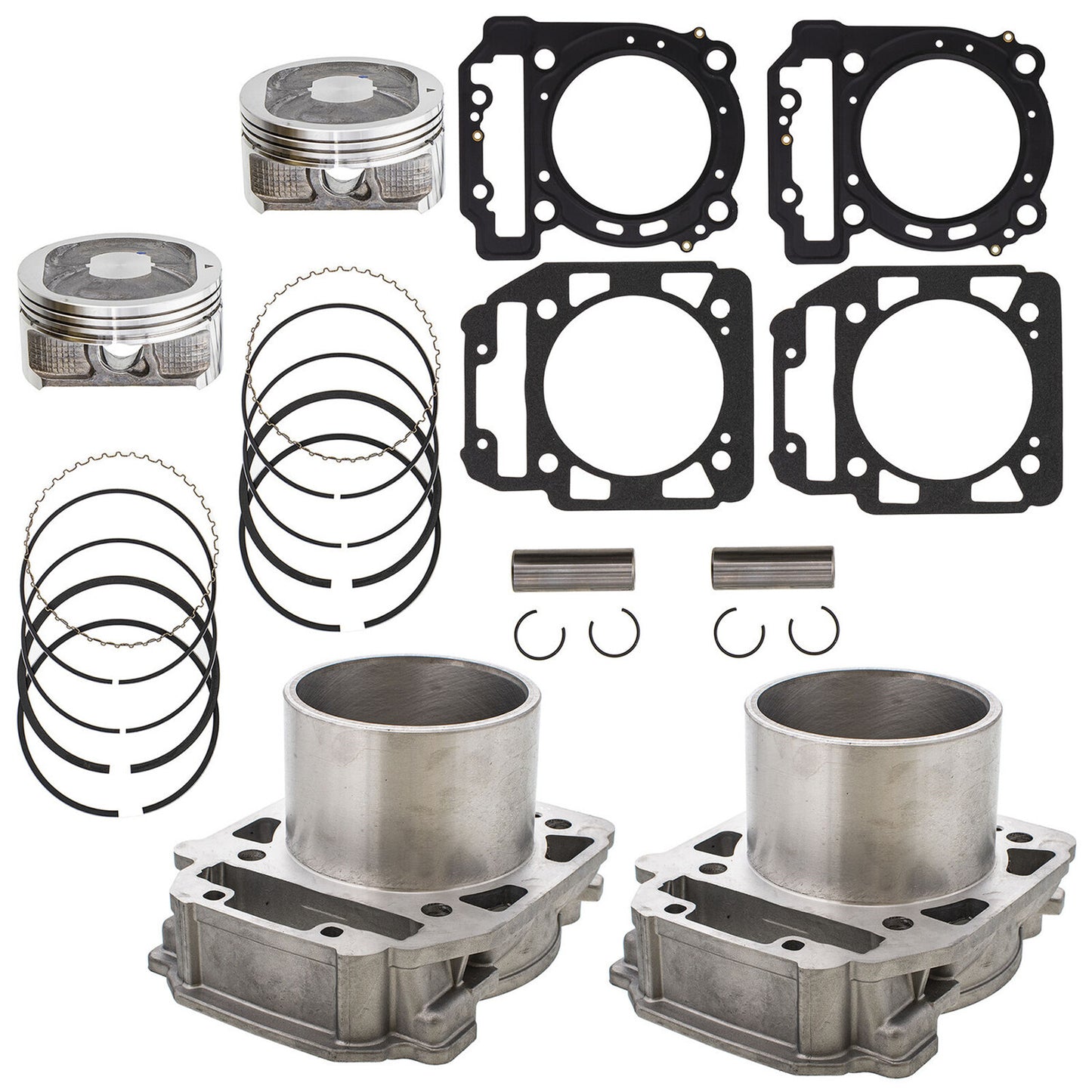 New Front Rear Cylinder Piston Set for Bombardier BRP Can-Am Outlander Max 800