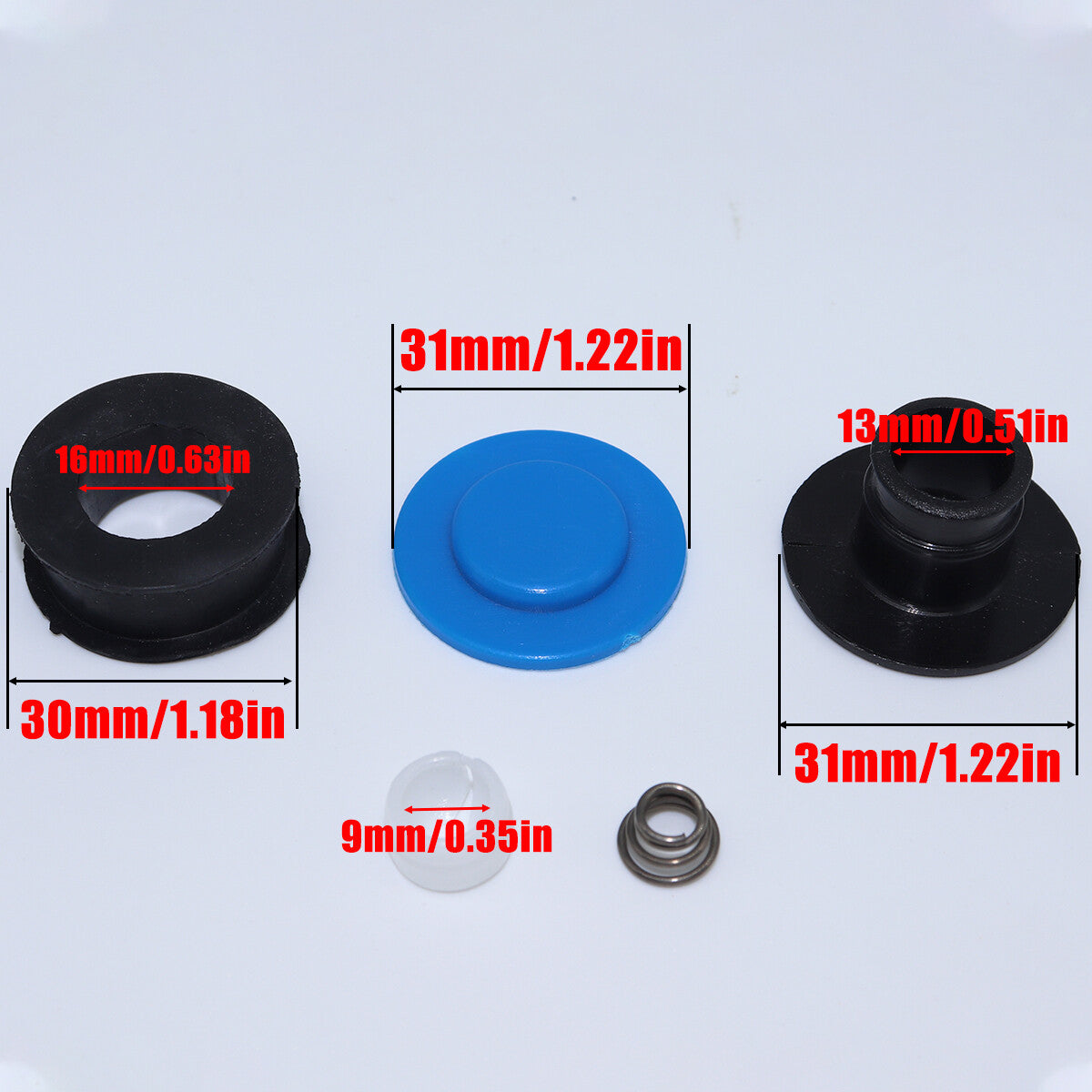 2Set Gear Shift Cable Selector Bushing Linkage End Repair Kit for Ford Focus