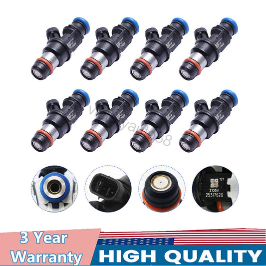 8-piece fuel injector repair kit for GMI 99-07 for Cadillac for Chevrolet trucks 4.8L, 5.3L, 6.0L...