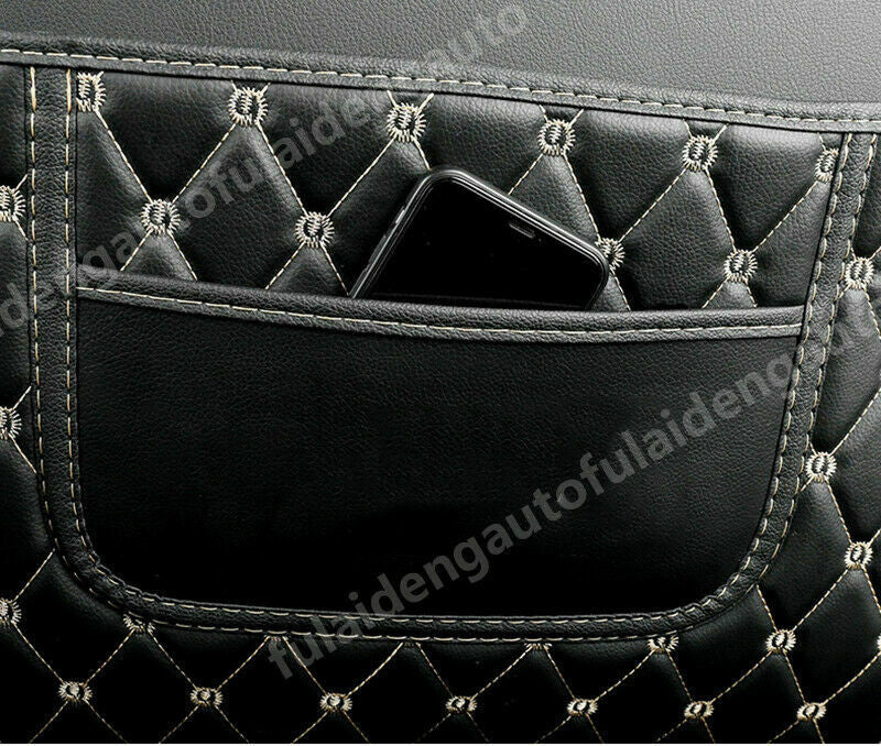 3x for Nissan Teana Altima 19-2022 for Seat Back Protector Cover Anti-kick Mat Black