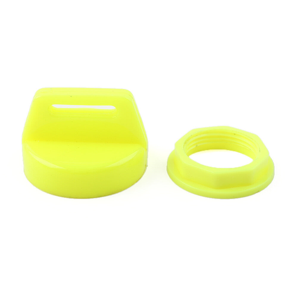Ignition Key Cover w/Nut for Polaris RZR XP 800-1000 Ranger Sportsman Yellow