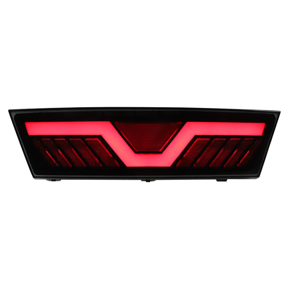 For Model Y 2020 2021 2022 Rear Bumper Spoiler Led Signal Lights Fog Lamps