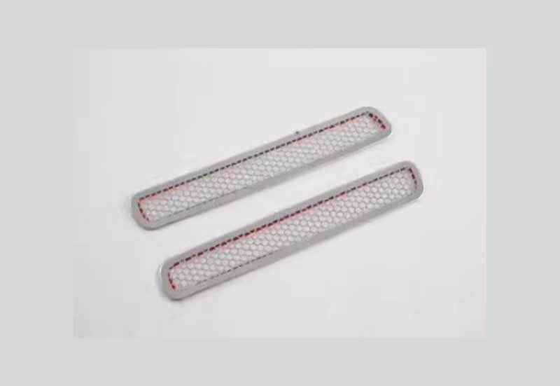 2P for Mazda CX-50 23-25 Silver steel Front A Pillar Air Outlet Vent Cover Trims
