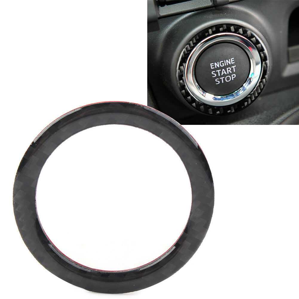 Car Start Stop Engine Cover Ignition Switch Ring for Subaru Forester 2013-2018