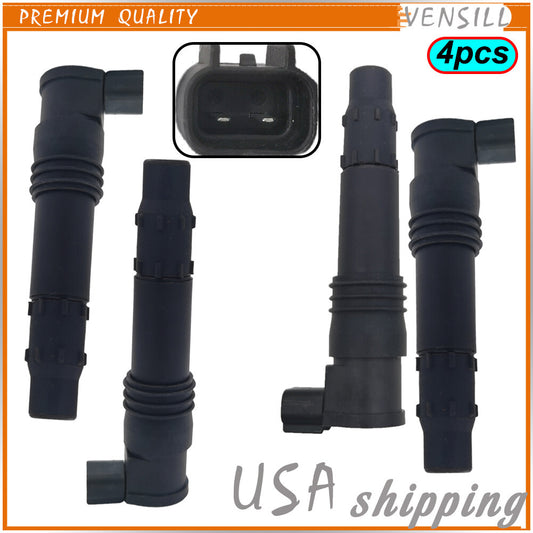 4X Ignition Coil Pack for Suzuki GSXR 600 Boulevard for Kawasaki 129700-4400