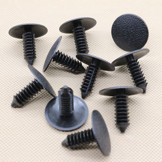 10-piece set of kick plate clamp fixing buckles rivets suitable for Ford N807535S, N807535-S