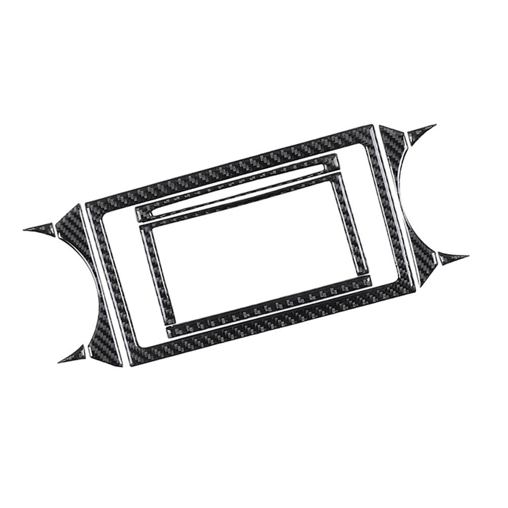 10Pcs Carbon Fiber Interior Navigation Screen Cover for Toyota Tacoma 2016-2021