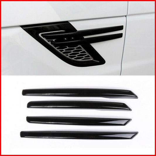 4P for Land Rover Range Sport 2014-2017 Black Front Side Door Fender Cover Trim