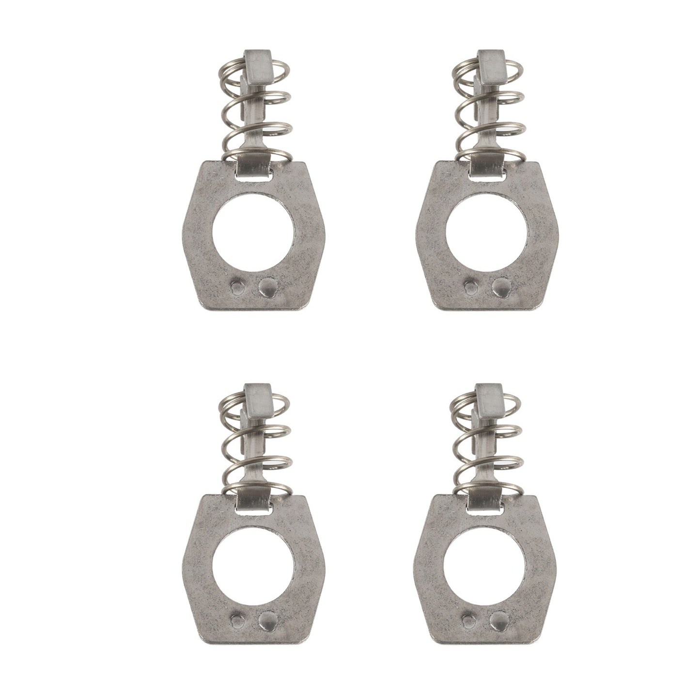 4PCS Silver Stainless Steel Water Heater Cam Water Heater Cam Lock For RV Camper