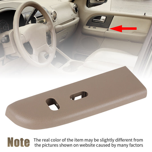 Right Passenger Door Panel TAN Window Switch Bezel for Ford Expedition 2003-2006
