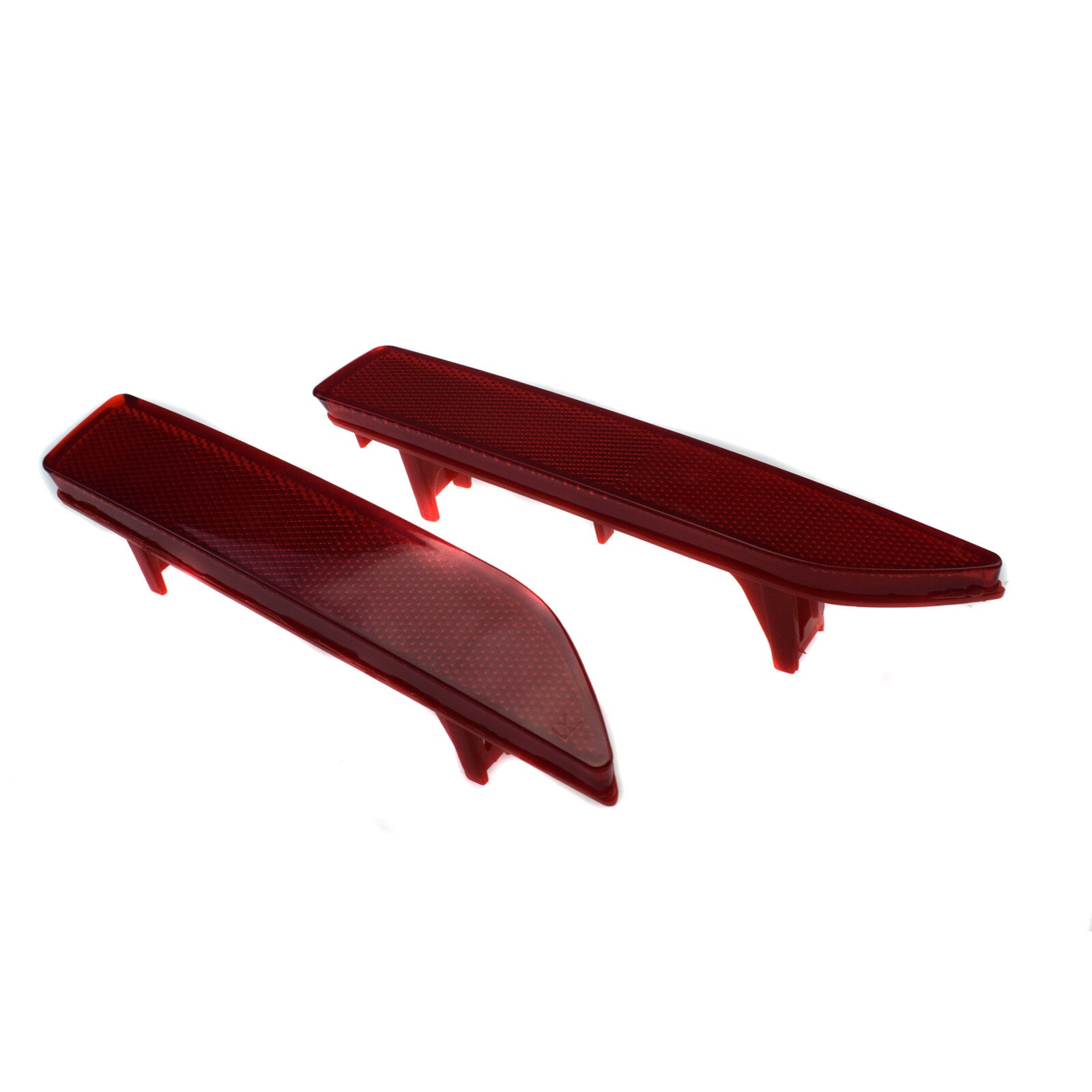 2PCS Left Right Side Rear Bumper Reflector Light for Honda CRV CR-V 07-09