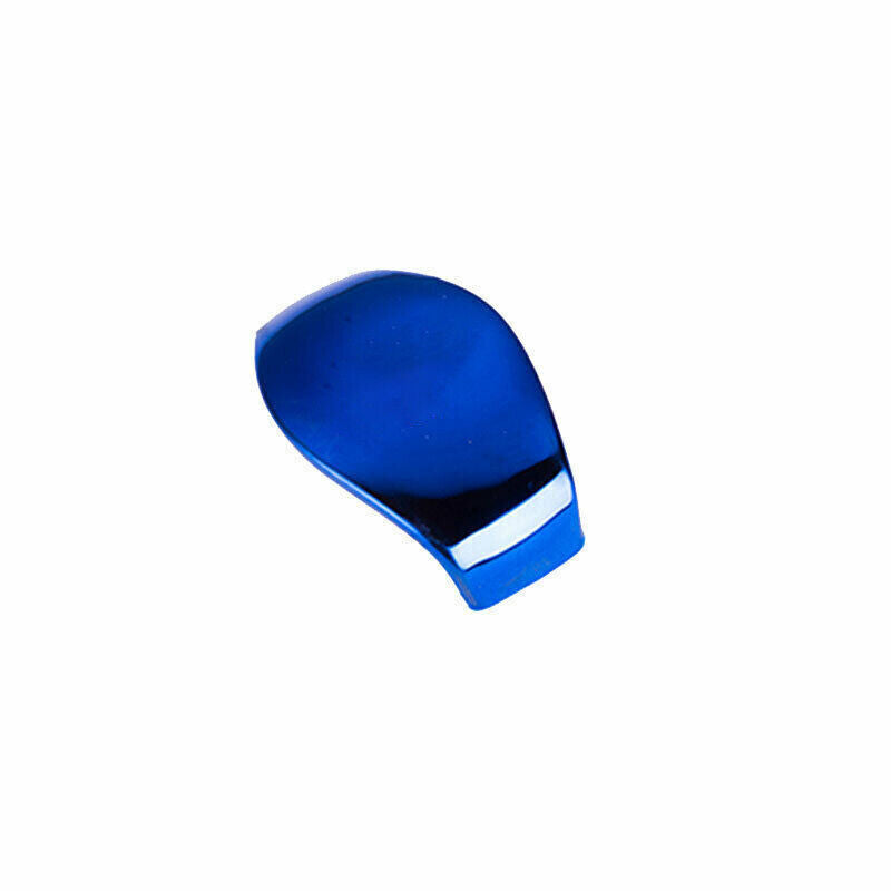 Gear Shift Knob Head Cover Trim 1X for Honda for Civic 10th 2016-2021 Blue Titanium