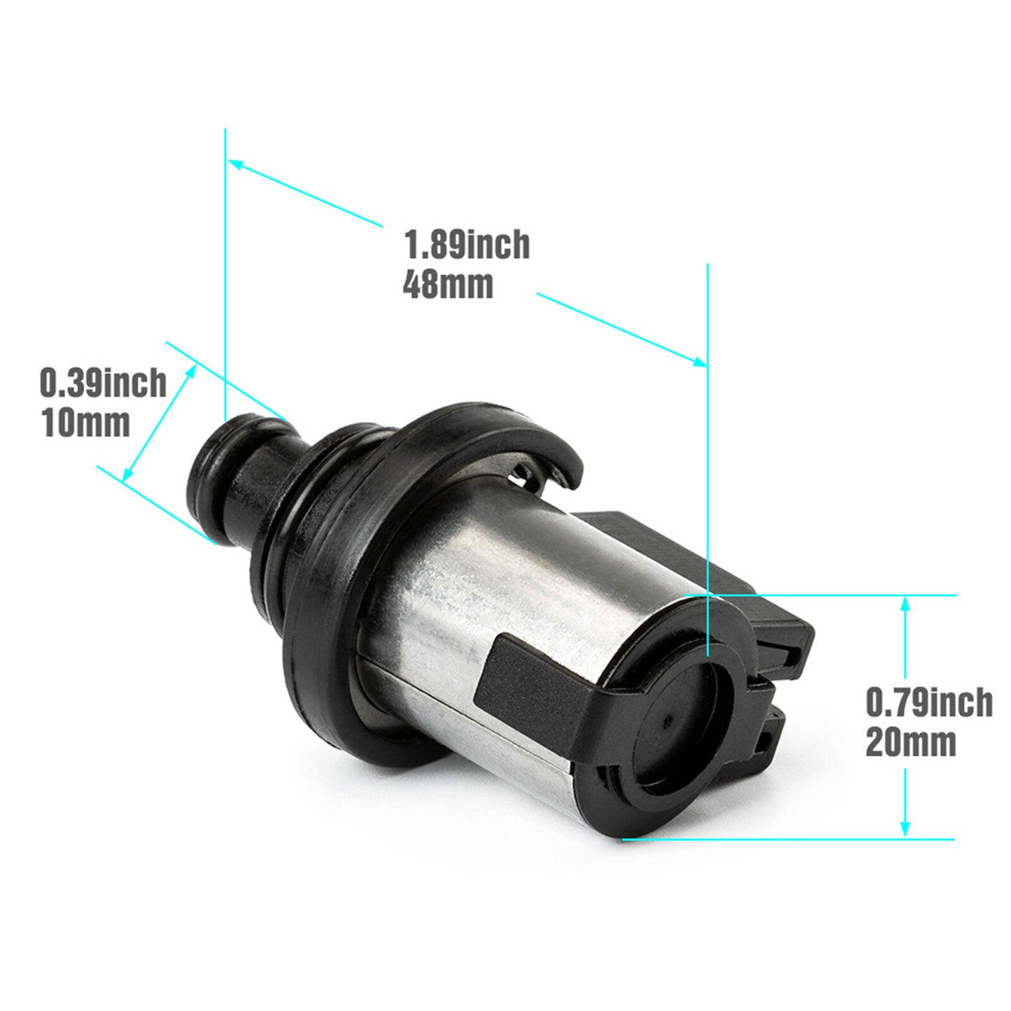 4X for Subaru CVT TR580 Torque Converter AWD Control & Lock-Up Solenoid TR690