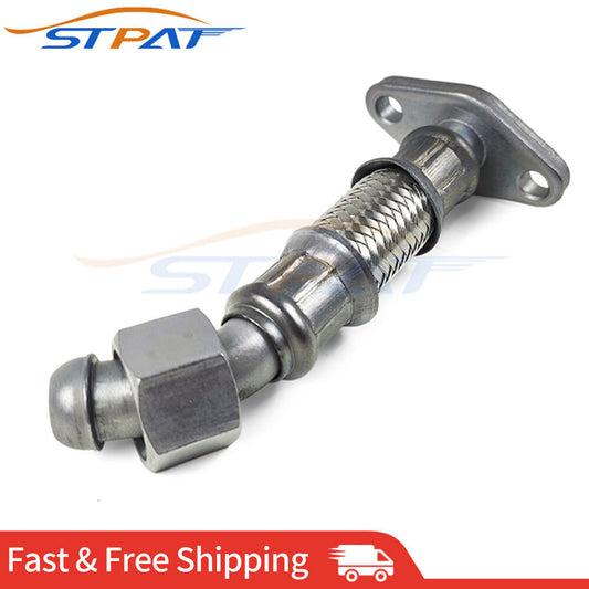 New Turbocharger Oil Line Return Line w/Clamps for Volkswagen Beetle for Golf for Jetta