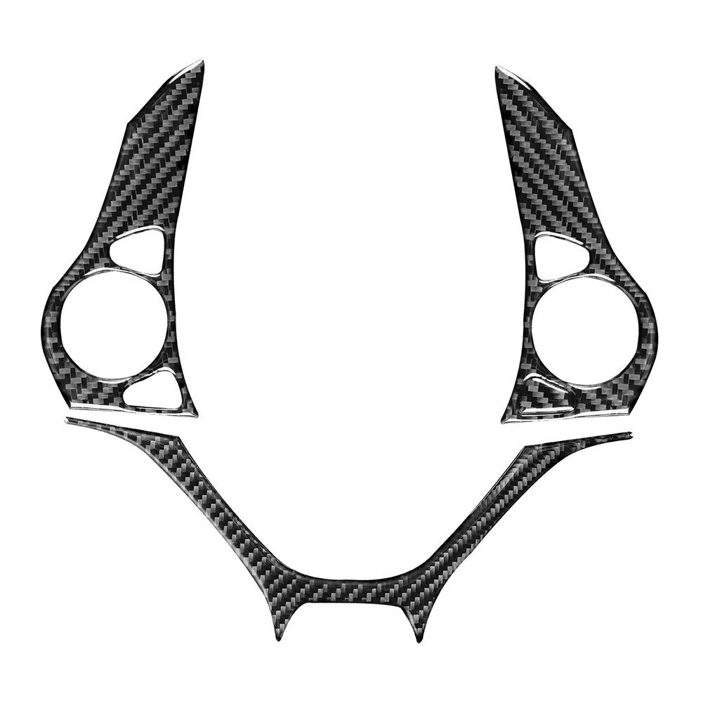 for Civic 9 Coupe/Sedan 12-15 Real Carbon Fiber Steering Wheel Set Trim