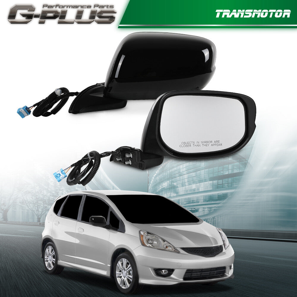 Suitable for 09-14 for Honda Fit power mirrors, driver's side dual LH, right grip.