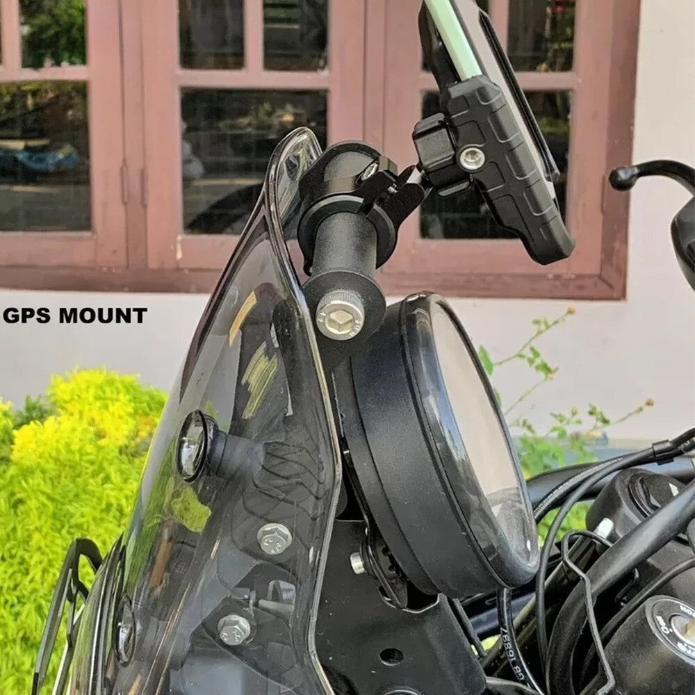 For New Himalayan 450/452 GPS Mount Kit Mobile Phone Holder Stand