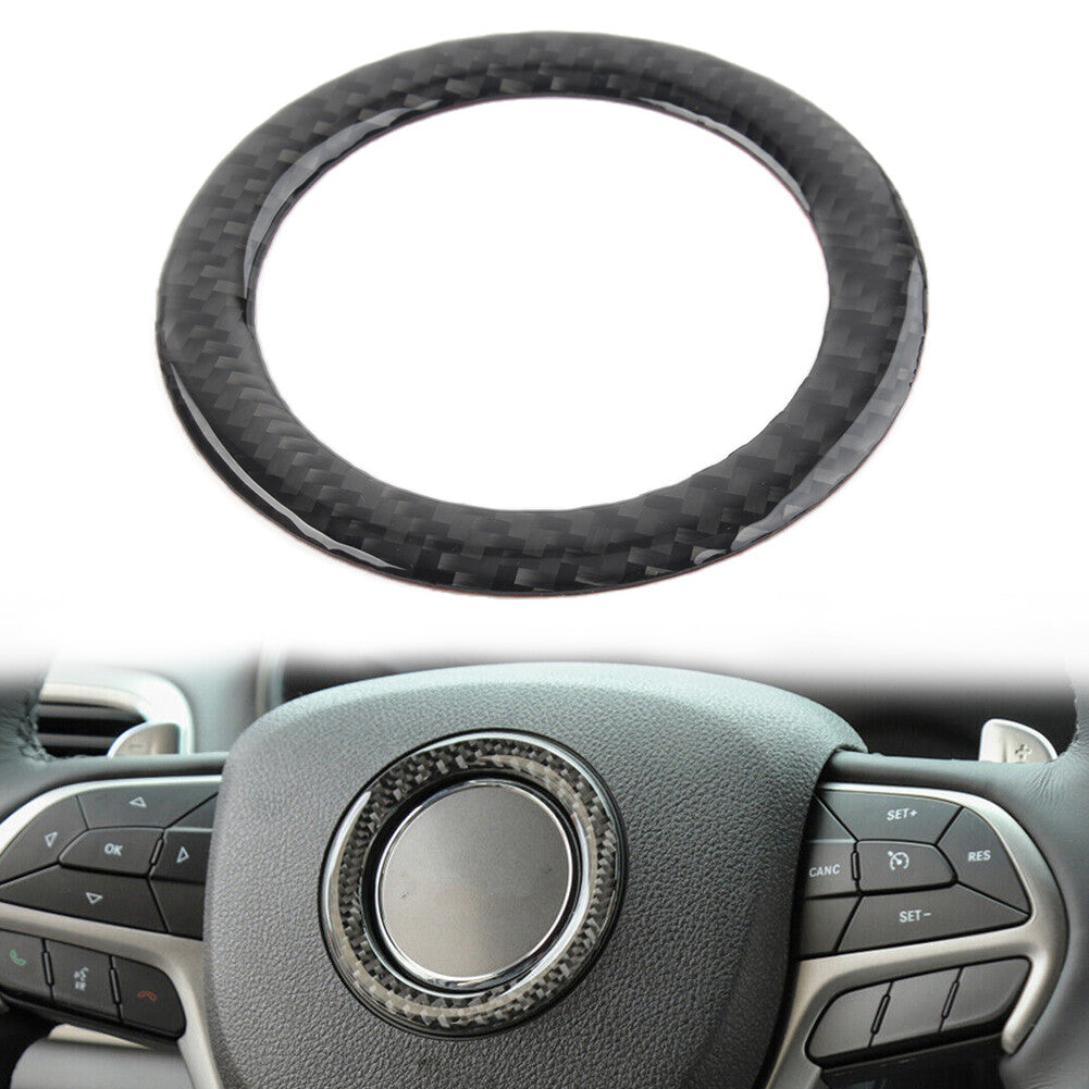 Steering Wheel Hub Cover Trim Fit for Jeep Grand Cherokee 2014-2022