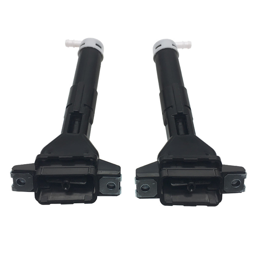 Pair For CRV Asian RM 2012-2014 Headlight Washer Nozzle Pump Actuator Black