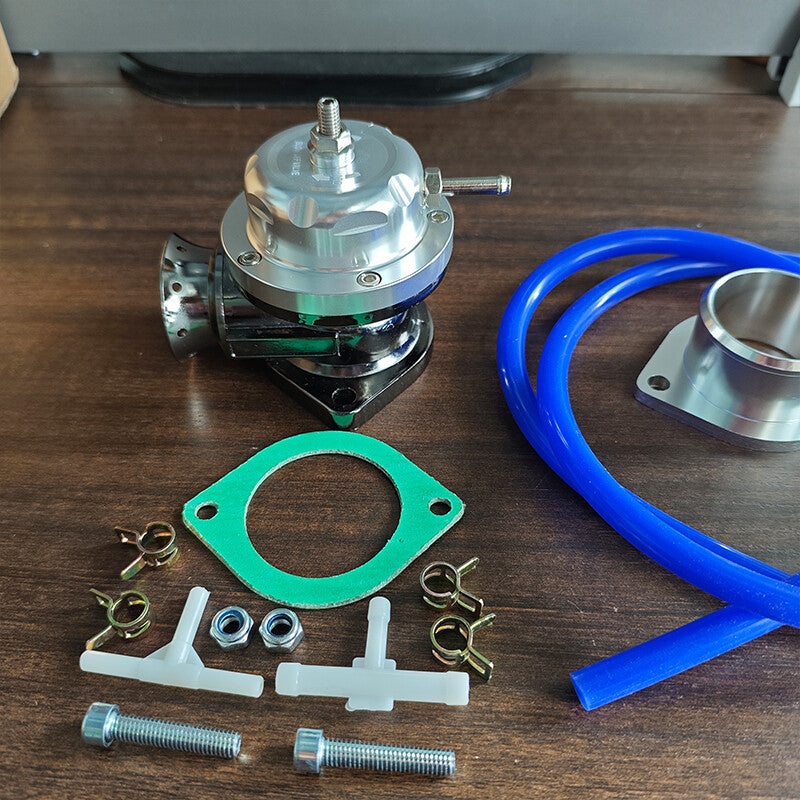 Universal Billet Aluminum Type-RS BOV Turbo Blow Off Valve with 2.5 Flange Pipe