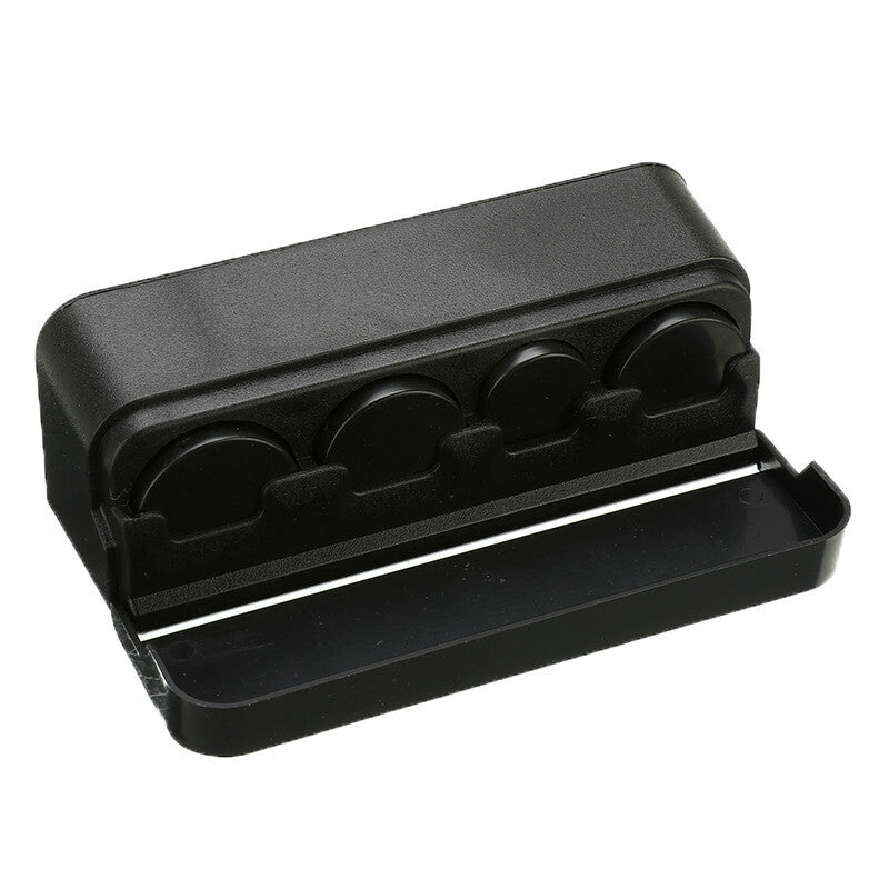 1Pc Car Interior Plastic Coin Case Storage Box Holder Change Container Organizer