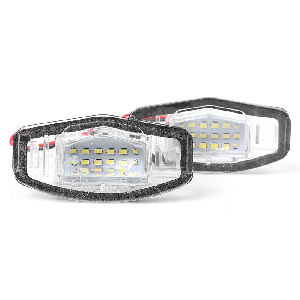 2pcs LED Tail License Light Lamp Fit for Honda for Civic VII4/5Door/VIII 2006-2015 Car