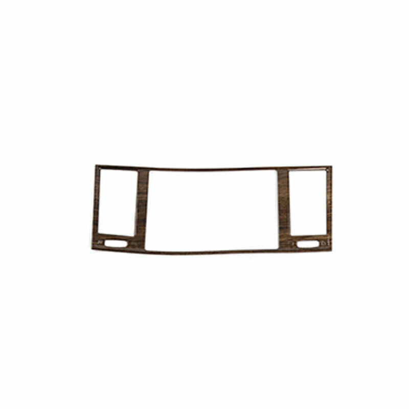 Middle Air Outlet Vent Cover Trim Fit for Nissan Armada Y62 2017-2020 Wood Grain