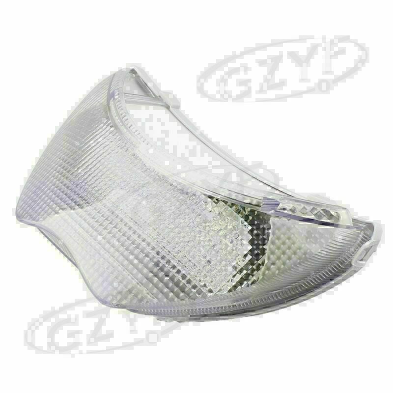 Clear LED Rear Tail Brake Stop Light Turn Signals Fit 2004-2007 for Honda CBR600 F4I
