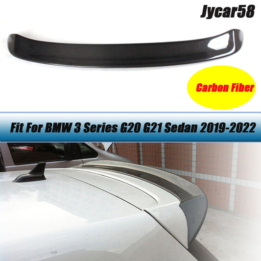 Carbon Fiber Rear Roof Spoiler Lid Trunk Wing Fit for VW Golf6 VI MK6 2010-2013