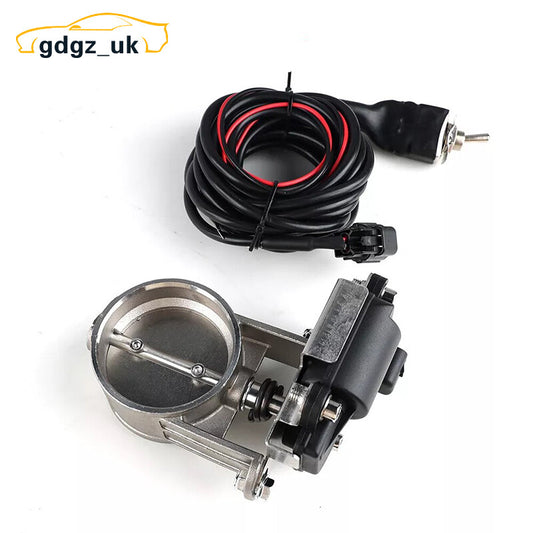 2.25in Electric Exhaust Control Valve Low Pressure For Exhaust Catback Downpipe