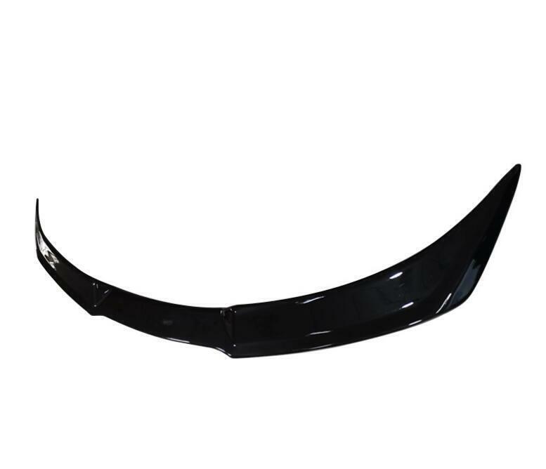 Black For 2018-2021 for Porsche Macan Rear Trunk Spoiler Boot Gull Middle Wing Guard
