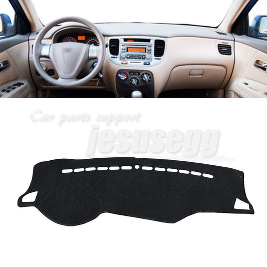 for Kia Rio Rio5 2006-2011 Front Dashmat Pad Dashboard Sun Shade Cover Carpet