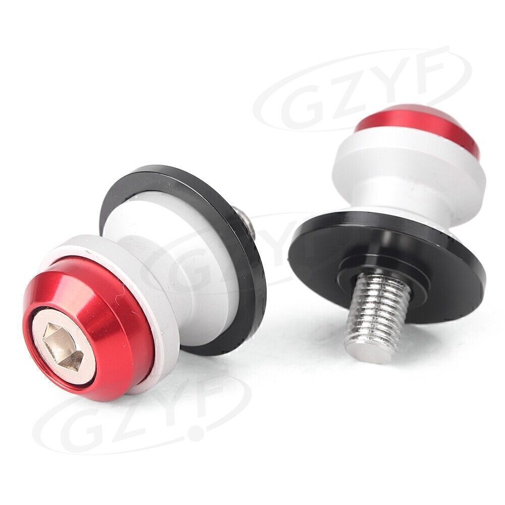 for kawasaki Z750 Z750 Z1000ly Pair 10mm CNC Swingarm Sliders Spools