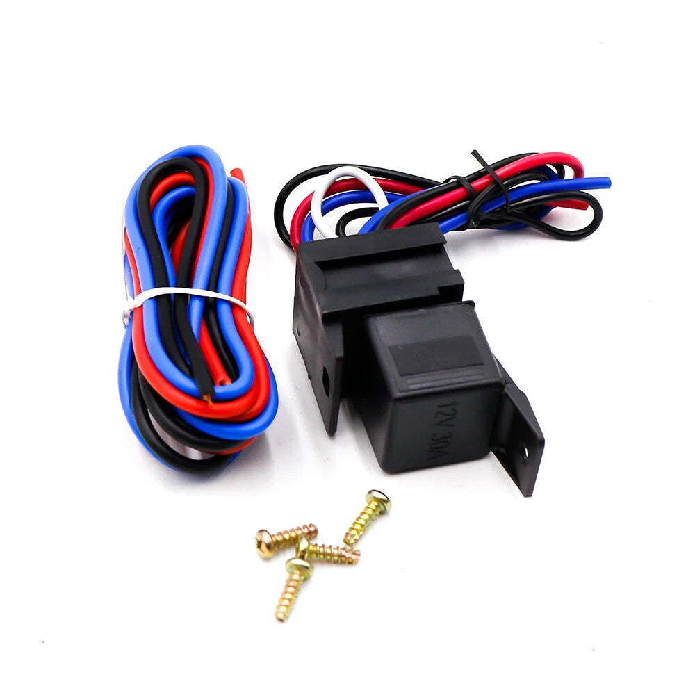 12V 4 in 1 Ignition Switch Panel Car Engine Start Push ButtonToggle Switch Panel