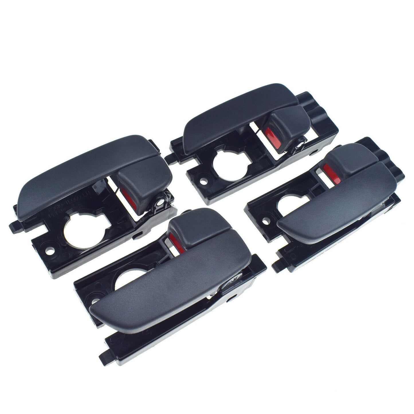 for Hyundai Accent 2006-2011 Set of 4 Interior Door Handles Gray FL RL RR NEW