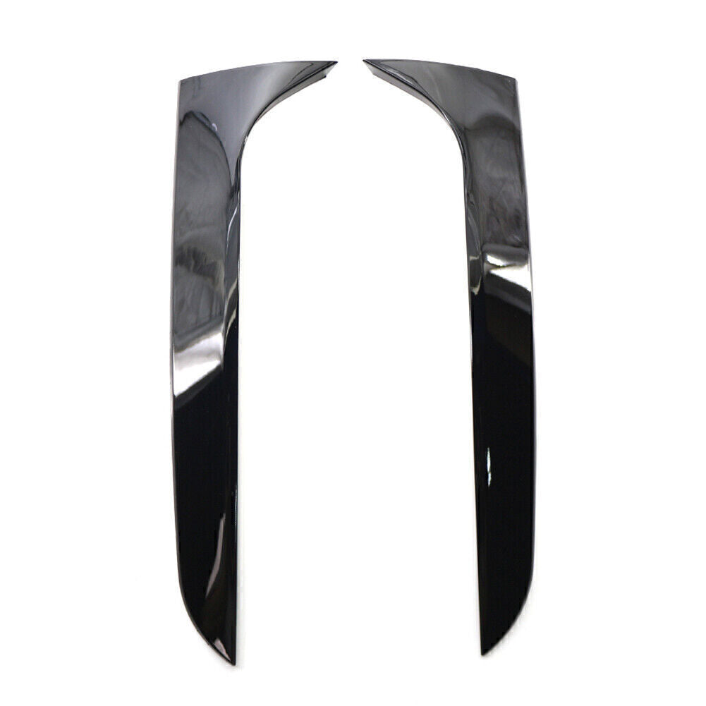 2x Rear Window Side Spoiler Canard Splitter Fit for Audi A4 B8 Allroad Avant 2009-16
