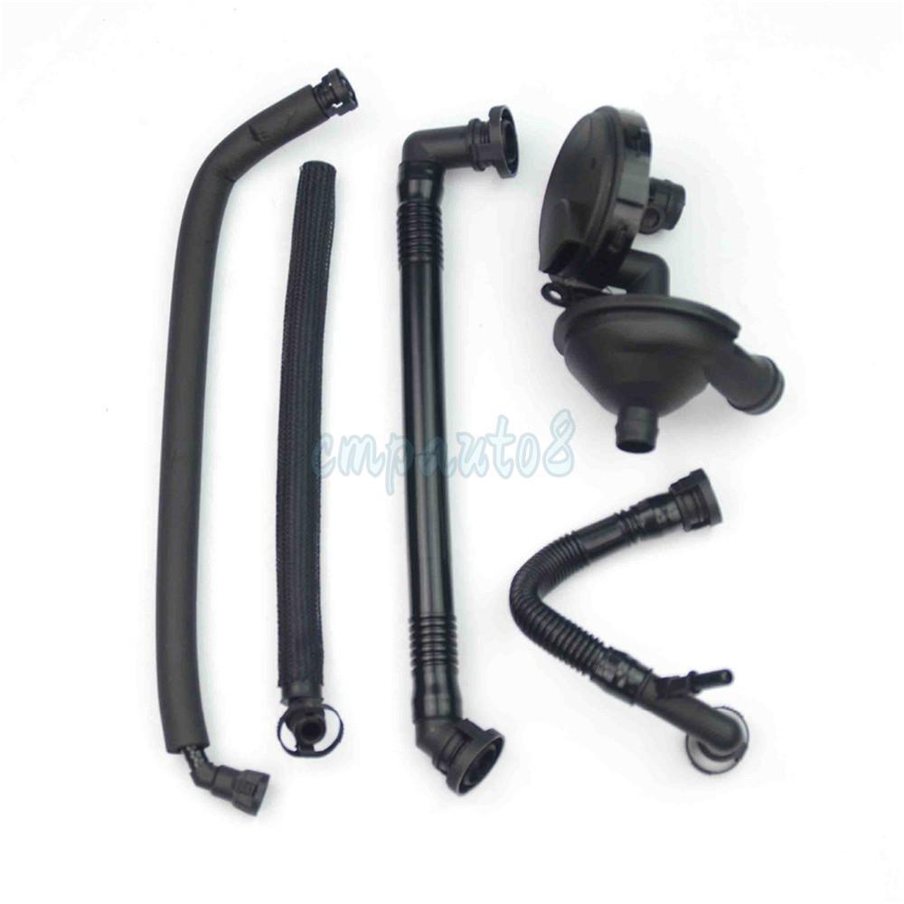 PCV Crankcase Vent Valve And Breather Hose Kit for BMW X3 X5 Z4 E46 E39