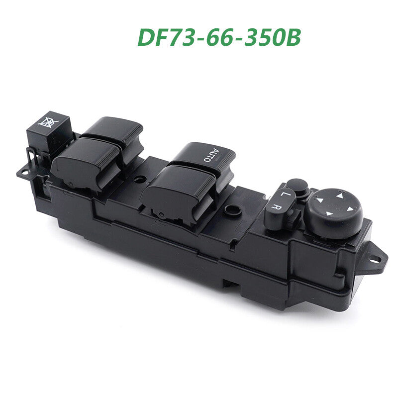 The front left power window switch is compatible with for Mazda 2 Hatchback 1.5L 2011-2014 DF73-66-350B