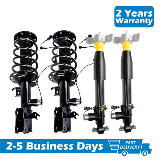 4-piece front and rear shock absorber struts with electric adjustment for Lincoln MKX 2016-2018 Nautilus 2019