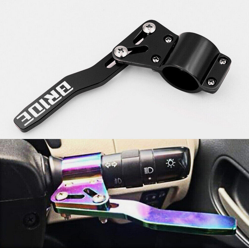 Carbon fiber leather black car keychain/key ring with horseshoe buckle suitable for Audi for A4