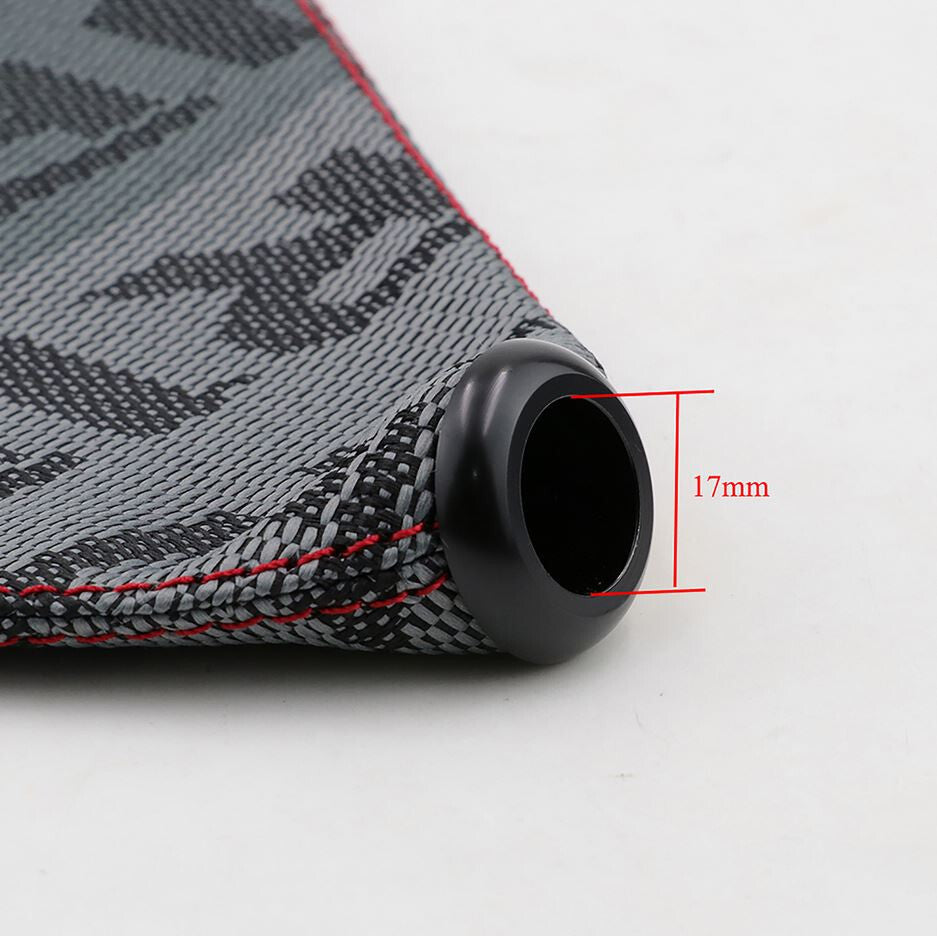 Car Gear Shift Knob Boot Racing Transmission Protective Cover, Purple, Suitable for Mitsubishi