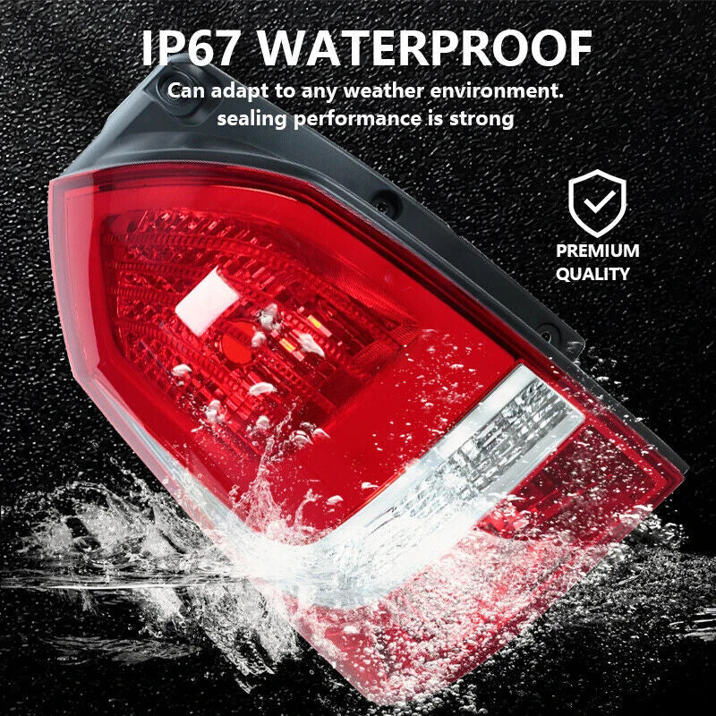 LH taillights for Hyundai for Tucson 2013-14 brake light housings without bulbs.