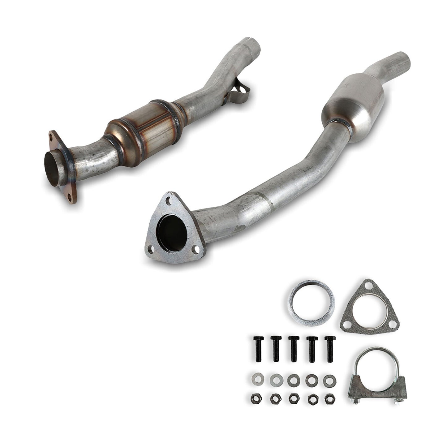2pcs catalytic converter 09-10 for Subaru Impreza Outback Legacy Forester 2.5L Rear