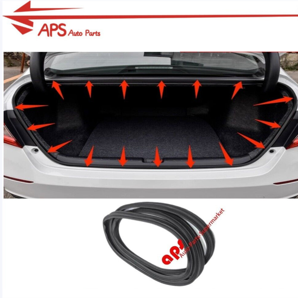 Weatherstrip trunk lid rubber seal fits 2018-2021 for Honda Accord.
