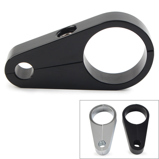 1.25 Motorcycle Handlebar Brake Clutch Cable Wire Clamp Holder Fit for Harley Bike