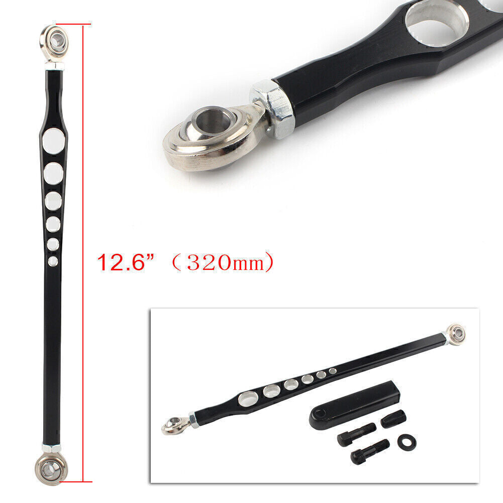 Schalthebel Verkn¨¹pfung Schwarz F¨¹r for Harley Softail Touring Electra Street Glide