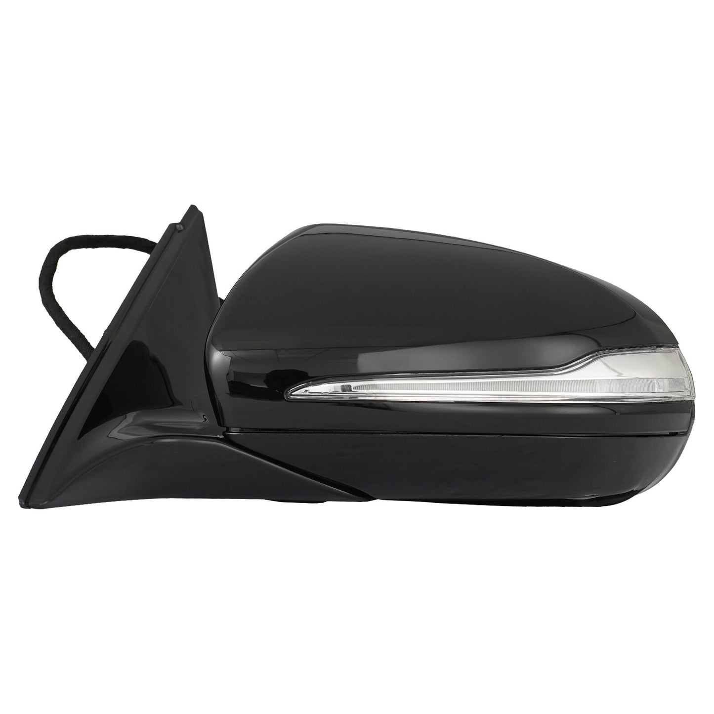 Black left-hand side blind spot mirror for 2014-2020 for MERCEDES S500, S550, and S560.