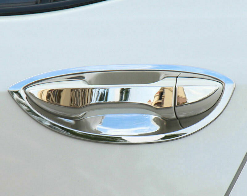 for Toyota for Corolla 14-2019 Chrome Steel Exterior Outside Door Bowl Cover Trim 8X