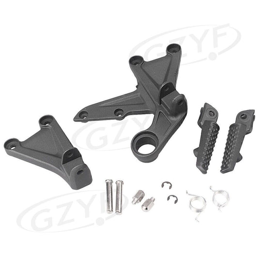 Footrest Assembly Kit W/Foot Pegs Replacement Fit for Honda CBR1000RR 2008-2011