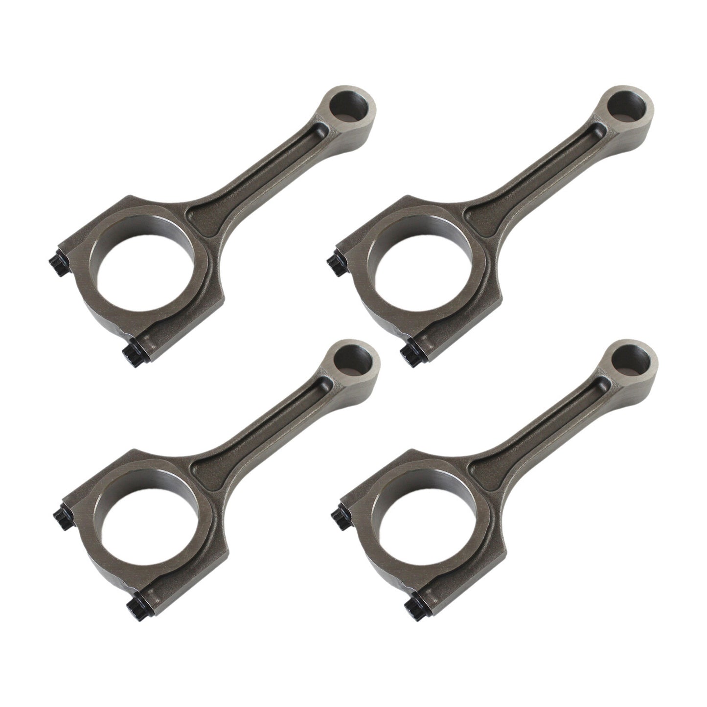 4x Connecting Rod 23510-25240 w/ Engine Pistons Rings Fit for Hyundai for Kia Sonata